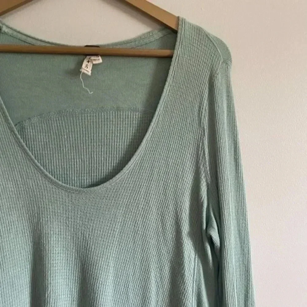 Free People We the Free Green Top
